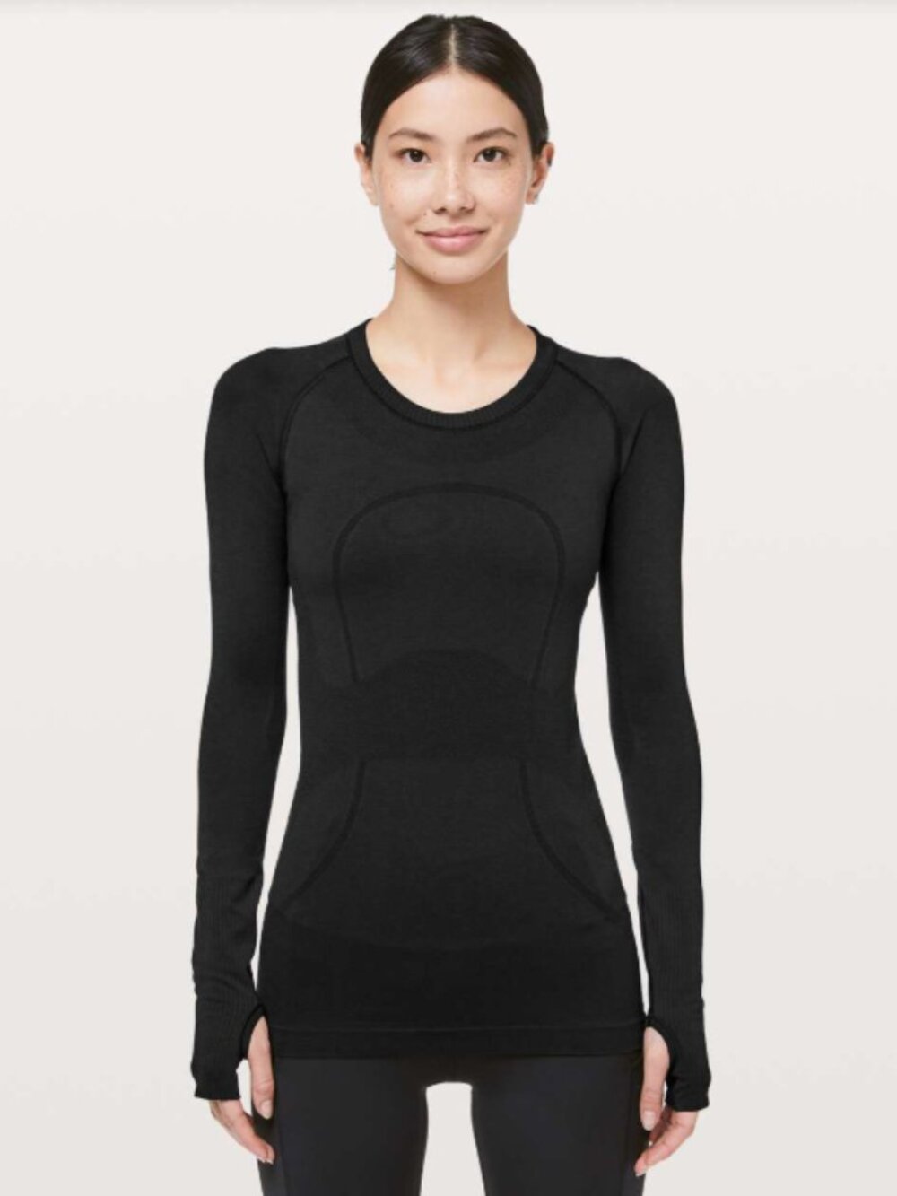 lululemon Swiftly Long Sleeve Black - 10